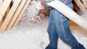 isolation par soufflage